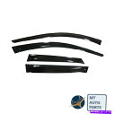 ウィンドウバイザー アウディQ7 2005-2015ガードウィンドウバイザードアベントデフレクターシールド For Audi Q7 2005-2015 Guard Window Visors Door Vent Deflector Shield(2)