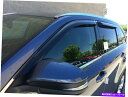ウィンドウバイザー トヨタハイランダー2014- 2018 Wind Deflectors Tape -on Toyota Highlander 2014 - 2018 Wind Deflectors Tape-on(2)