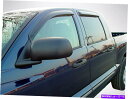 ウィンドウバイザー 2003年から2009年のダッジRAM 2500/3500クアッドキャブのテープオンベントバイザー Tape-On Vent Visors ...
