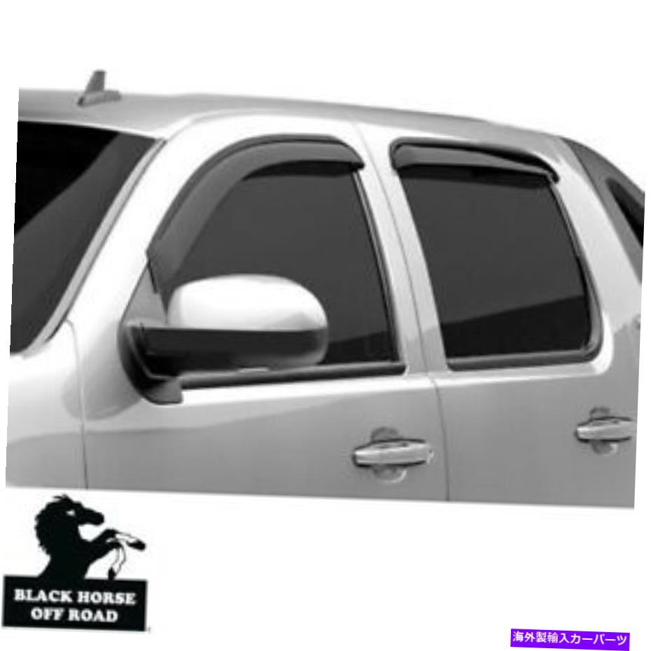 Black Horse Smoke Vent Shade Visors Rain Guards for 2011 2016 Hyundai Sonataカテゴリウィンドウバイザー状態海外直輸入品 新品発送詳細 送料無料 （※北海道、沖縄、離島は省く）商品詳細輸入商品の為、英語表記となります。Condition: NewModified Item: NoCustom Bundle: NoMaterial: AcrylicNumber of Pieces: 4Color: SmokeFinish: smokeManufacturer Part Number: 14-HYSOO-11Primary Color: SmokeUPC: 842766102006Placement on Vehicle: Front, Rear, Left, RightBrand: Black Horse Off RoadFitment Type: Direct ReplacementNon-Domestic Product: NoManufacturer Warranty: 1 YearMounting Hardware Included: YesAttachment Type: Tape on 条件：新品変更されたアイテム：いいえカスタムバンドル：いいえ素材：アクリルピース数：4色：煙仕上げ：煙メーカーの部品番号：14-Hysoo-11一次色：煙UPC：842766102006車両への配置：フロント、リア、左、右ブランド：ブラックホースオフロード装備タイプ：直接交換非国内製品：いいえメーカー保証：1年取り付けハードウェアが含まれています：はい添付ファイルタイプ：テープオン《ご注文前にご確認ください》■海外輸入品の為、NC・NRでお願い致します。■取り付け説明書は基本的に付属しておりません。お取付に関しましては専門の業者様とご相談お願いいたします。■通常2〜4週間でのお届けを予定をしておりますが、天候、通関、国際事情により輸送便の遅延が発生する可能性や、仕入・輸送費高騰や通関診査追加等による価格のご相談の可能性もございますことご了承いただいております。■海外メーカーの注文状況次第では在庫切れの場合もございます。その場合は弊社都合にてキャンセルとなります。■配送遅延、商品違い等によってお客様に追加料金が発生した場合や取付け時に必要な加工費や追加部品等の、商品代金以外の弊社へのご請求には一切応じかねます。■弊社は海外パーツの輸入販売業のため、製品のお取り付けや加工についてのサポートは行っておりません。専門店様と解決をお願いしております。■大型商品に関しましては、配送会社の規定により個人宅への配送が困難な場合がございます。その場合は、会社や倉庫、最寄りの営業所での受け取りをお願いする場合がございます。■輸入消費税が追加課税される場合もございます。その場合はお客様側で輸入業者へ輸入消費税のお支払いのご負担をお願いする場合がございます。■商品説明文中に英語にて”保証”関する記載があっても適応はされませんのでご了承ください。■海外倉庫から到着した製品を、再度国内で検品を行い、日本郵便または佐川急便にて発送となります。■初期不良の場合は商品到着後7日以内にご連絡下さいませ。■輸入商品のためイメージ違いやご注文間違い当のお客様都合ご返品はお断りをさせていただいておりますが、弊社条件を満たしている場合はご購入金額の30％の手数料を頂いた場合に限りご返品をお受けできる場合もございます。(ご注文と同時に商品のお取り寄せが開始するため)（30％の内訳は、海外返送費用・関税・消費全負担分となります）■USパーツの輸入代行も行っておりますので、ショップに掲載されていない商品でもお探しする事が可能です。お気軽にお問い合わせ下さいませ。[輸入お取り寄せ品においてのご返品制度・保証制度等、弊社販売条件ページに詳細の記載がございますのでご覧くださいませ]&nbsp;