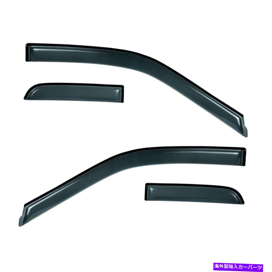 Us Custom Parts Shop USDM㤨֥ɥХ ɥХեå15-21եF150/Fѡǥ塼ƥĥ쥤󥬡ɥ٥ȥ Window Visor fit 15-21 Ford F150/F Super Duty Extended Cab Rain Guard Vent ShadeפβǤʤ52,360ߤˤʤޤ