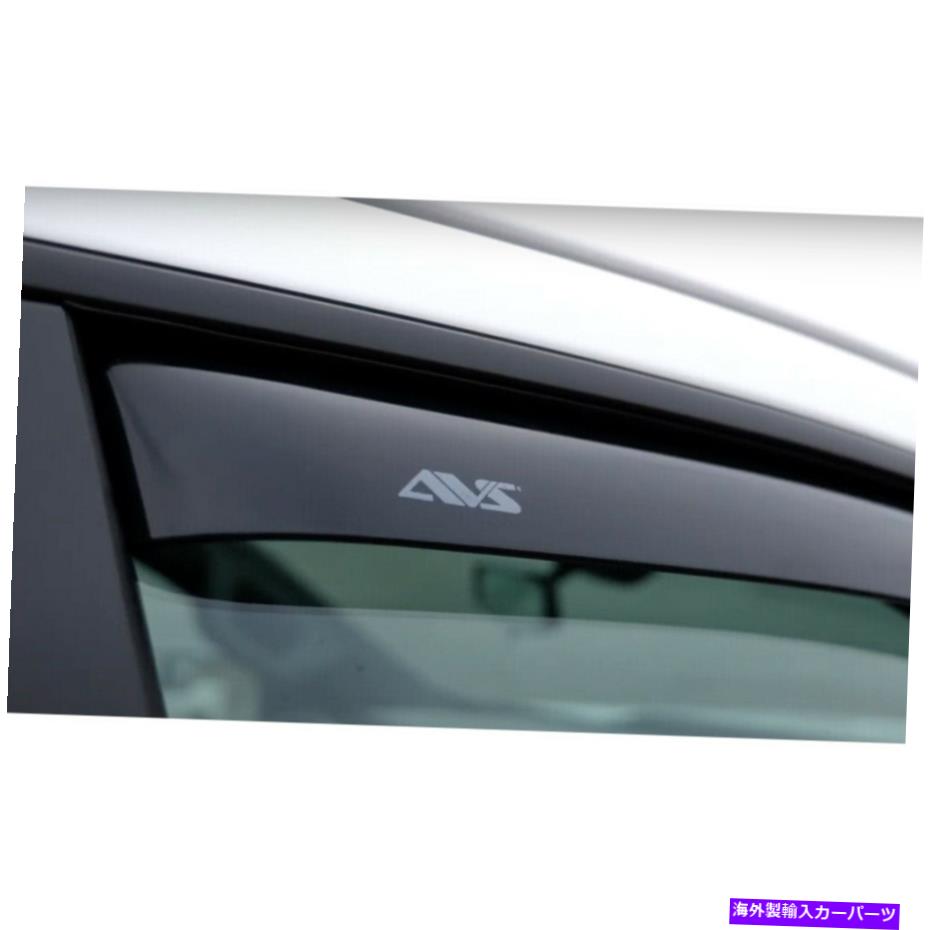 ウィンドウバイザー 2019-2021 Chevy Silverado 1500 Crew Cabs AVS In-Channel Rain Guardsウィンドウバイザー 2019-2021 Chevy Silverado 1500 Crew Cab AVS IN-CHANNEL Rain Guards Window Visors【並行輸入品】 3