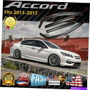 ウィンドウバイザー Honda Accord 2013- 2017チャンネル窓バイザーベントレインガードの偏向者 For HONDA ACCORD 2013- 2017 In-Channel Window Visor Vent Rain Guard Deflectors(2)
