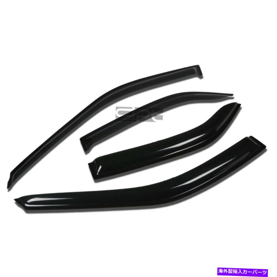 ウィンドウバイザー フィット97-01 MIT MIRAGE 4G SMOKE TINT WINDOWS VISOR/WIND DEFLECTOR VENT RAIN..
