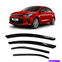 ウィンドウバイザー JSP Kia Rio 2012-2017 Rain Guard Car Windoct Deflector Vent Vidor Auto...