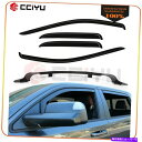 ウィンドウバイザー 2009-2019 RAM 1500拡張タクシーのウィンドウバイザー&バグシールド Window Visor & Bug Shield Fo...