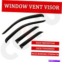 ウィンドウバイザー 2009-2014 Ford F-150拡張キャブ4ドアの窓バイアー&バグシールド Window Visor & Bug Shield Fo...