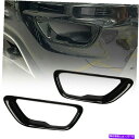 フォグライト フロントフォグライトカバーフォグランプトリムジープグランドチェロキー2017-2021アクセス Front Fog Light Cover Fog Lamp Trim Fit For Jeep Grand Cherokee 2017-2021 Access(2)