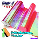 フォグライト *Galaxy Chameleon Neo Chrome Red Headlight Taillightフォグライトビニールティントフィルム *Galaxy Chameleon Neo Chrome Red Headlight Taillight Fog Light Vinyl Tint Film