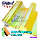 フォグライト *ギャラクシーカメレオンネオクロムゴールデンイエローヘッドライトテールライトフォグライトチント *Galaxy Chameleon Neo Chrome Golden Yellow Headlight Taillight Fog Light Tint