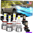 フォグライト 2009-2019 Dodge Ram 1500 2500 3500 4500-6PC LEDヘッドライト+フォグ電池 For 2009-2019 Dodge Ram 1500 2500 3500 4500 - 6pc LED Headlights+ Fog Light Bulb(2)