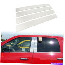 フォグライト RAM 1500 2500 3500クルー/クアッドキャブクロムピラーポストトリムデカールトリムポリッシュ For Ram 1500 2500 3...