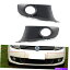 ե饤 2PCSեȥХѡե饤ȥVWȥ󥭥ǥ10-15ݡƥåŬƤޤ 2Pcs Front Bumper Fog Light Grille Fit For VW Touran CADDY 10-15 Sporty Look