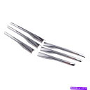 フォグライト 6PCSクロムトリムフロントフォグライトランプトリムストリップキャデラックXT5 2016-2019にフィット 6pcs Chrome Trim Front Fog Light Lamp Trim Strip Fit For Cadillac XT5 2016-2019(2)
