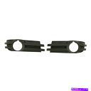 フォグライト 2008年から2010年のダッジグランドキャラバンのフォグライトトリムセット左と右のプラスチック2pc Fog Light Trim Set Fo...