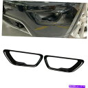 フォグライト フロントフォグライトカバーフォグランプフレームトリムジープグランドチェロキー17-2021 Front Fog Light Cover Fog Lamp Frame Trim Fit For Jeep Grand Cherokee 17-2021(2)
