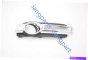 フォグライト LHフロントバンパーフォグランプライトカバーMitsubishi Pajero 2015-2016用クロム LH Front Bumper Fog Lamp Light Cover Chrome for Mitsubishi Pajero 2015-2016(2)