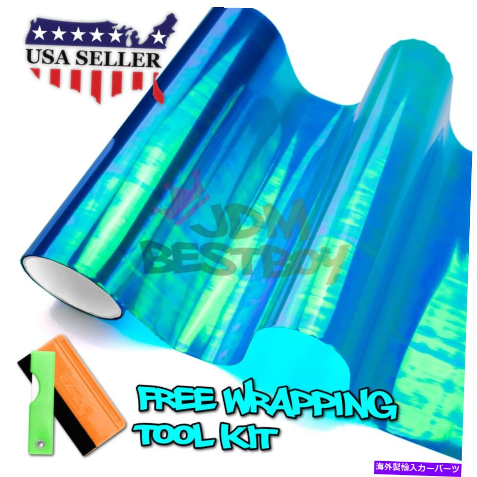 フォグライト カメレオンの光沢色の変化ヘッドライトティントフォグライトテールライトビニールフィルム Chameleon Gloss Color Change Headlight Tint Fog Lights Tail light Vinyl Film