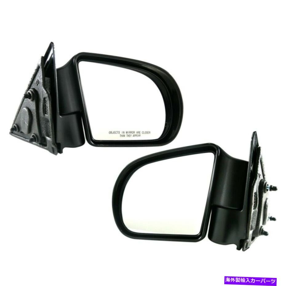 アイライン 左、右ペアドアミラー、シボレー、イスズ、GMCソノマ、ブレイザー、ブラバダ、S10 AM Left,Right Pair DOOR MIRROR For Chevy,Isuzu,GMC Sonoma,Blazer,Bravada,S10