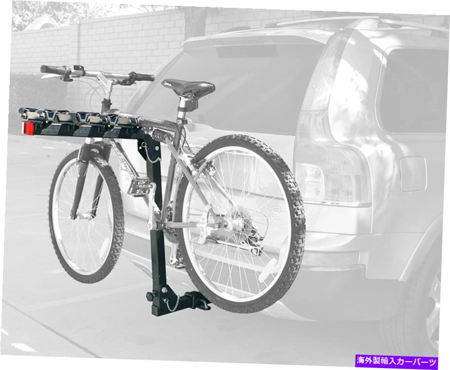 USサイクルキャリア 4自転車自転車ヒッチマウントキャリアラック2インチレシーバーカートラックトレー..