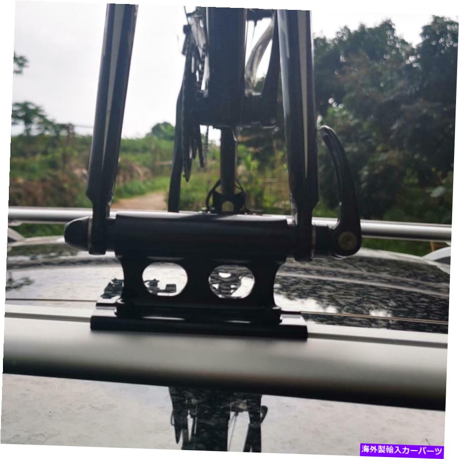 USサイクルキャリア ロードバイクカールーフマウントラック輸送ブロック自転車キャリアアダプター Road..