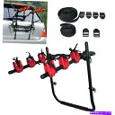 USサイクルキャリア カーリアトランクバイクキャリア自転車ホルダーキャリングラックスタンド普遍的な耐久性 Car Rear Trunk Bike Carrier Bicycle Holder Carrying Rack Stand Universal Durable(2)