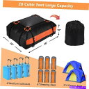 USサイクルキャリア 屋根のトップバッグ貨物輸送業者の防水20キュービックラックのある/なしですべての車用 Roof top Bag Cargo Carrier Waterproof 20 Cubic for All Cars with/Without Rack+