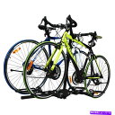 USサイクルキャリア アイアンマックス折りたたみヒッチマウントバイク自転車ラックスタンドキャリアプラットフォーム2