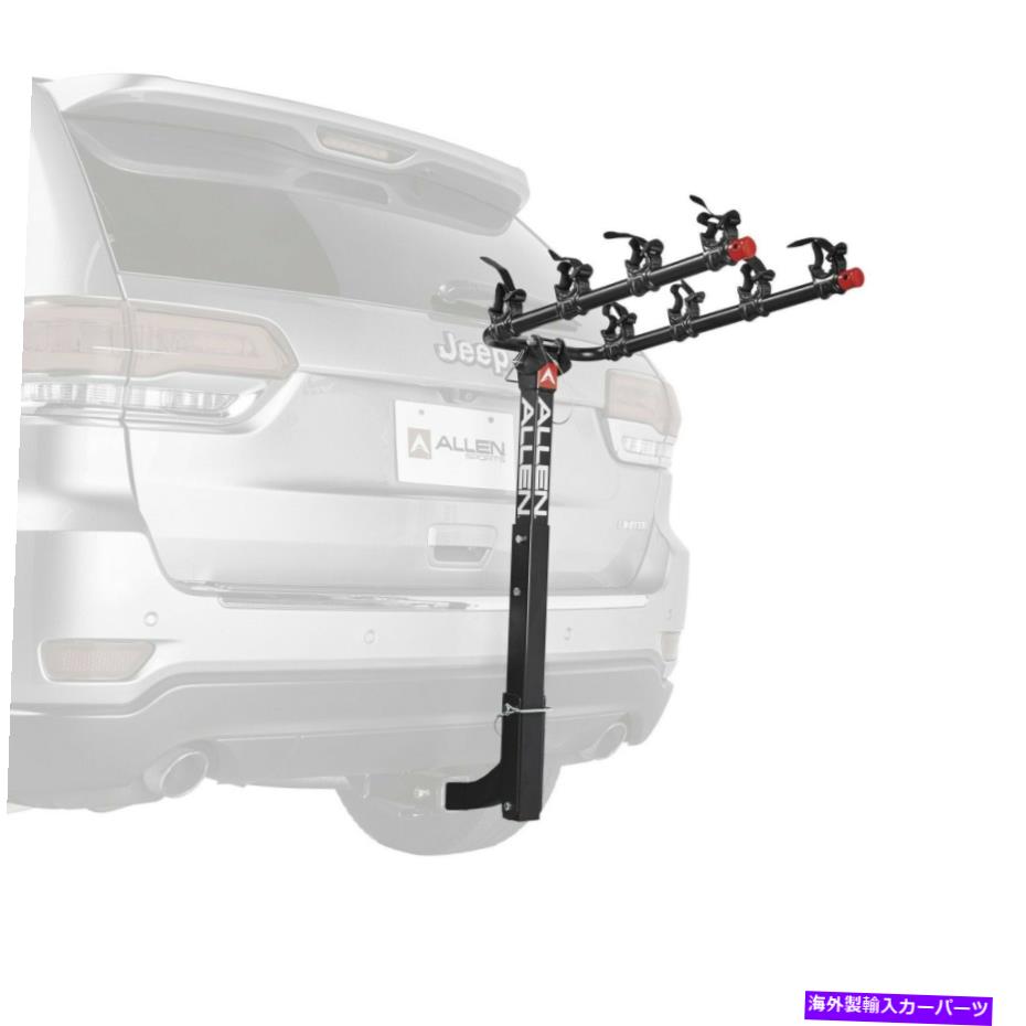 US륭ꥢ 󥹥ݡĥǥå4ž֥ҥåޥȥХåꥢ542RR Allen Sports Deluxe 4-Bicycle Hitch Mounted Bike Rack Carrier, 542RR