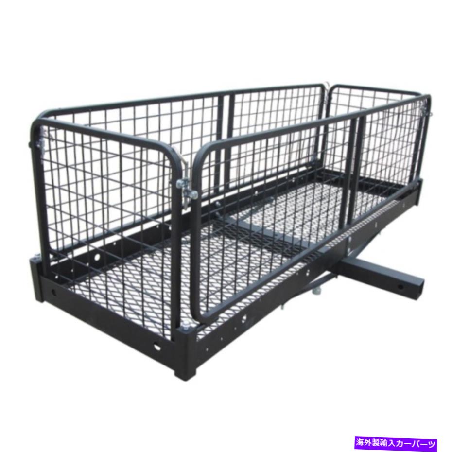 USサイクルキャリア ヒッチカーゴキャリア500ポンド容量60インチx 20インチ Hitch Cargo Carrier 500 lb. Capacity 60 in. x 20 in. Steel Folding 2 in Receiver