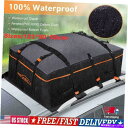 USサイクルキャリア 600Dカートラックルーフトップラック防水キャリアカーゴバッグ荷物貯蔵庫旅行 600D Car Truck Roof Top Rack W...