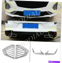 フォグライト ABSクロムフロントフォグライト&アフターランプカバートリムキャデラックCT4 2020-21にフィット ABS Chrome Front Fog Light & after Lamp Cover Trim Fit For Cadillac CT4 2020-21
