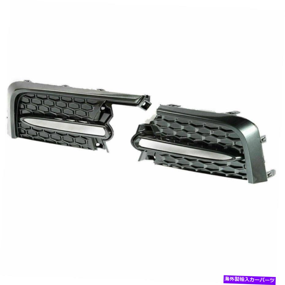 フォグライト [左+右]フロントフォグライトは2020年のベゼルをカバーしますトヨタカローラセダンセクセ [Left+Right] Front Fog Light Covers Bezel For 2020 Toyota Corolla Sedan SE XSE