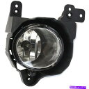 フォグライト 2010-11の透明レンズフォグライトKIAソウルRHプラスチックレンズw/電球 Clear Lens Fog Light For 2010-11 Kia Soul RH Plastic Lens w/ Bulb