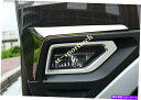 フォグライト クロムフロントフォグライトランプカバートリムまぶたストリップ2pcs for vw atlas 2018 2019 Chrome Front Fog Light Lamp Cover Trim Eyelid Strip 2PCS For VW Atlas 2018 2019(2)