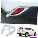 フォグライト 2020-2022トヨタハイランダーのフォグライトランプカバートリムの2PCS ABSクロム 2PCS ABS Chrome After Fog Light Lamp Cover Trim For 2020-2022 Toyota Highlander