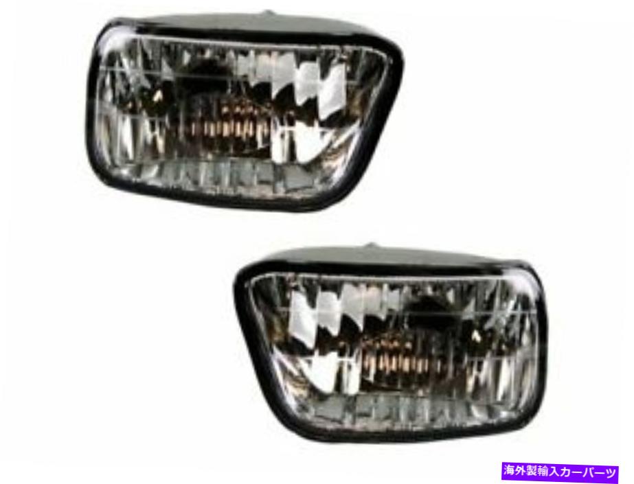 フォグライト 02-09のフォグライトセットChevy isuzu Trailblazer ext Ascender QJ74k4 Fog Light Set For 02-09 Chevy Isuzu Trailblazer EXT Ascender QJ74K4