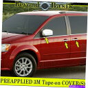 フォグライト 2008-2018 Dodge Grand Caravan ChromeドアハンドルはSK+ミラーなしTSをカバーしています For 2008-2...
