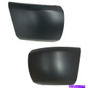 フォグライト 2007-2013に設定されたバンパーエンドキャップ Bumper End Caps Set For 2007-2013 Chevy Silver...