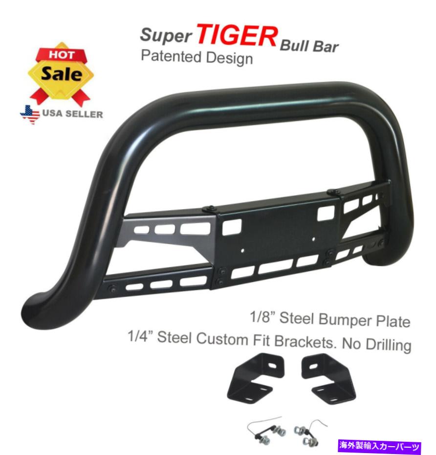 Bull Bar ѡ֥Сեå98-04եƥ /00-04 Xterra֥åѥƥ Super Tiger Bull Bar Fits 98-04 Nissan Frontier /00-04 Xterra Black Powdercoated