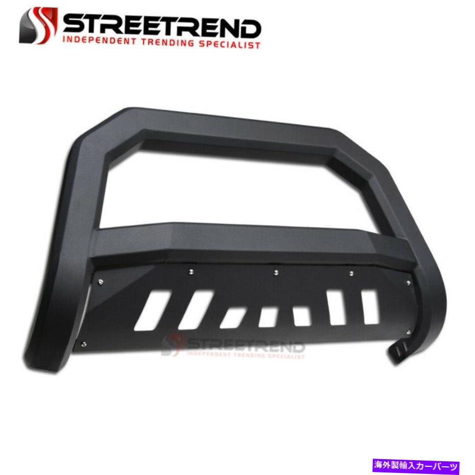 Bull Bar 88-00ܥ졼GMC C10ȥå/SUVޥåBLK AVTå֥С֥饷Хѡ For 88-00 Chevy GMC C10 Truck/SUV Matte Blk AVT Edge Bull Bar Brush Bumper Guard