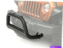 Bull Bar スキッドプレート付きのバリケード3インチブルバー。テクスチャブラック(10-18ジープラングラー Barricade 3-Inch Bull Bar with Skid Plate; Textured Black (10-18 Jeep Wrangler(2)