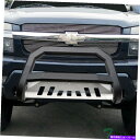 Bull Bar 1999年から2007年のトップラインシルバラード/シエラ2500 AVTブルバーガード-Matteブラック/スキッド Topline For 1999-2007 Silverado/Sierra 2500 AVT Bull Bar Guard -Matte Black/Skid(2)