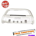 Bull Bar Lund 47021215 LEDライトバー付きステンレススチールブルバー LUND 47021215 Stainless Steel Bull Bar With Led Light Bar(2)