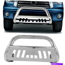 Bull Bar クロムS/Sフロントバンパーブルバーバーグリルガード99-06トヨタツンドラ/セコイア Chrome S/S Front Bumper Bull Bar Grille Guard For 99-06 TOYOTA Tundra/Sequoia(2)