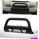 Bull Bar フィット10-21トヨタ4ランナーテクスチャブルクスタッドメッシュブルバーバーバンパーグリルガード Fits 10-21 Toyota 4Runner Textured Blk Studded Mesh Bull Bar Bumper Grille Guard(2)