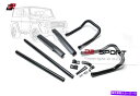 Bull Bar フロントバンパーマットブラックブルバーステンレスフィットメルセデスW463 GクラスG63 G65 AMG Front Bumper Matte Black BullBar Stainless fit Mercedes W463 G-Class G63 G65 AMG