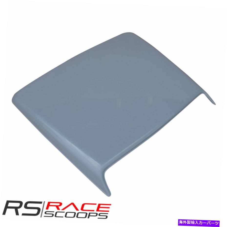 フードベントトリム フードスクープファイバーグラスのマスタングスタイルのボルト Mustang Style Bolt On Hood Scoop Fiberglass
