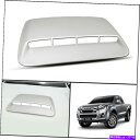 フードベントトリム ホワイト527フロントボンネットフードスクープカバーフィットisuzu dmax d-max blade 2015-2020 WHITE 527 FRONT BONNET HOOD SCOOP COVER FIT ISUZU DMAX D-MAX BLADE 2015-2020