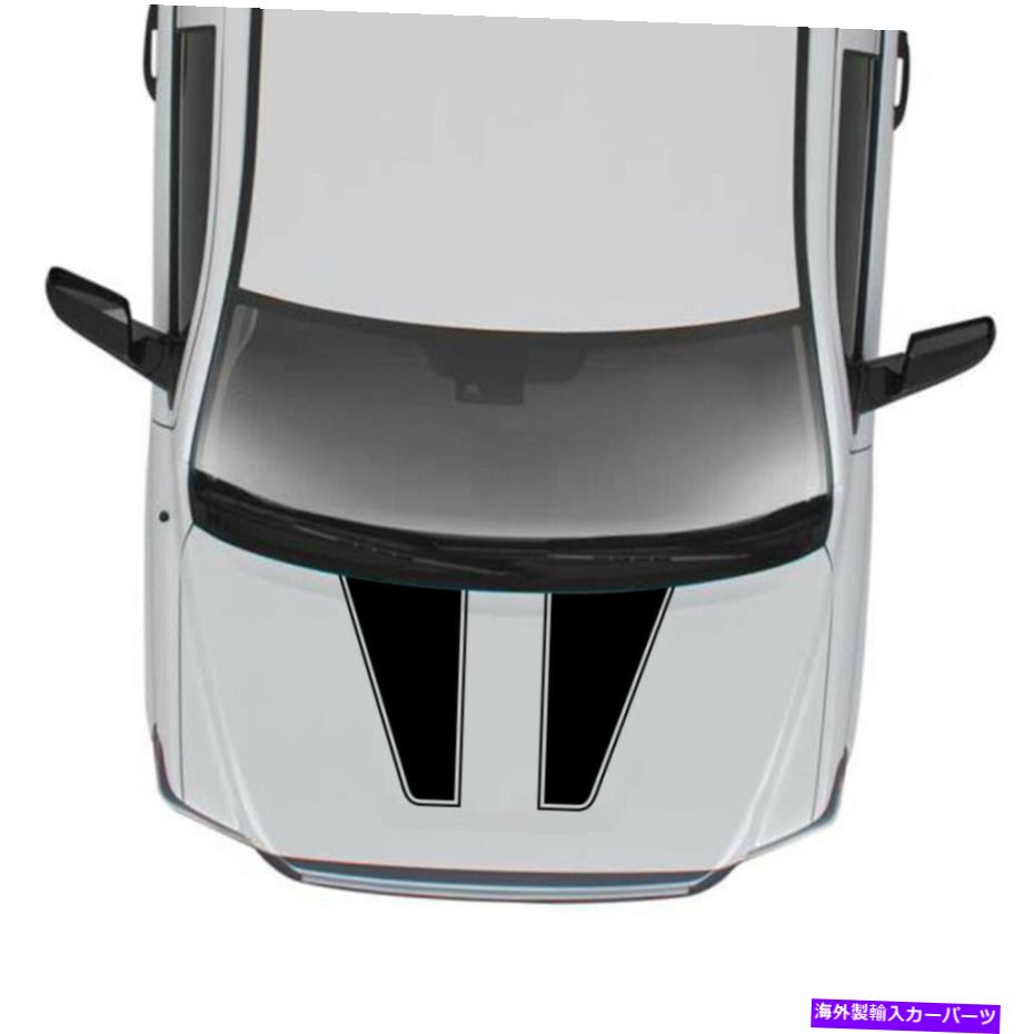 フードベントトリム トヨタツンドラフードボンネットスクープライト2006 2007 2012 2015 2019 2021のデカール Decal For Toyota Tundra hood bonnet scoop Light 2006 2007 2012 2015 2019 2021